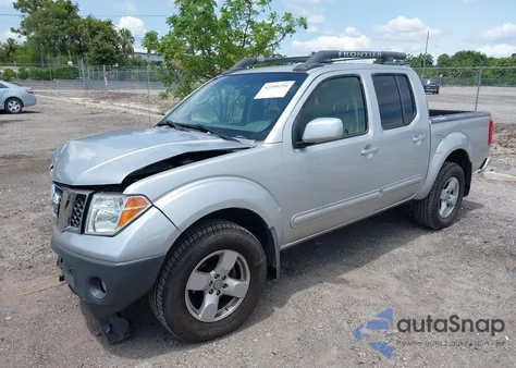 2005 Nissan Frontier Le из США, поврежденный, VIN 1N6AD07U55C416629
